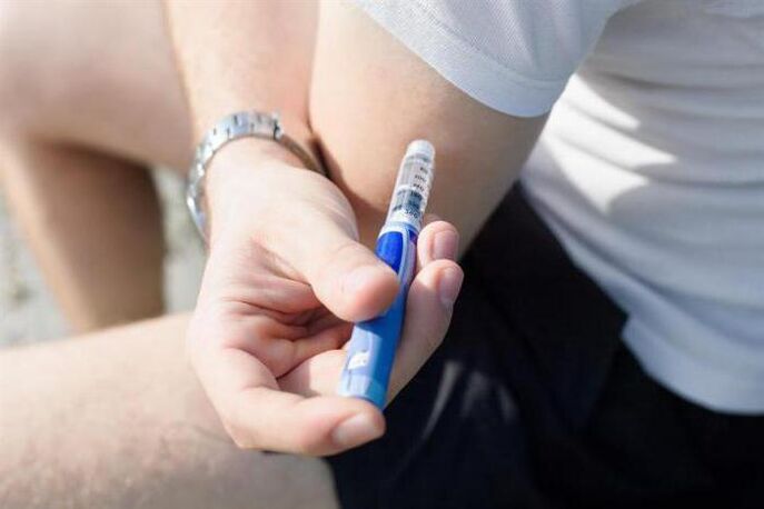 Injection d'implication au diabète